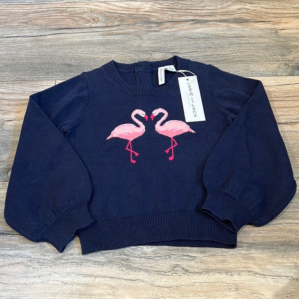 New Janie and Jack Flamingo Sweater